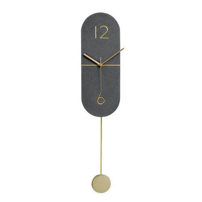 Classic Wooden Swing Wall Clock