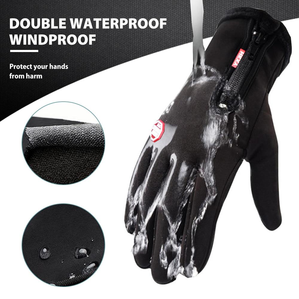 Warm Electric Gloves for Skiing and Cycling