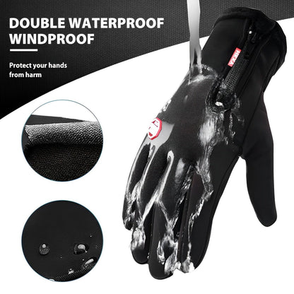 Warm Waterproof Ski Gloves