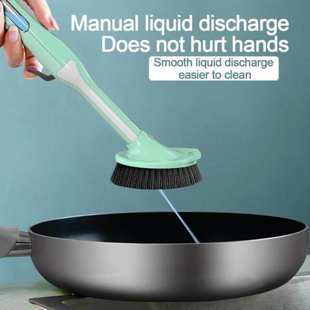 Practical Kitchen Soap Dispenser Brush