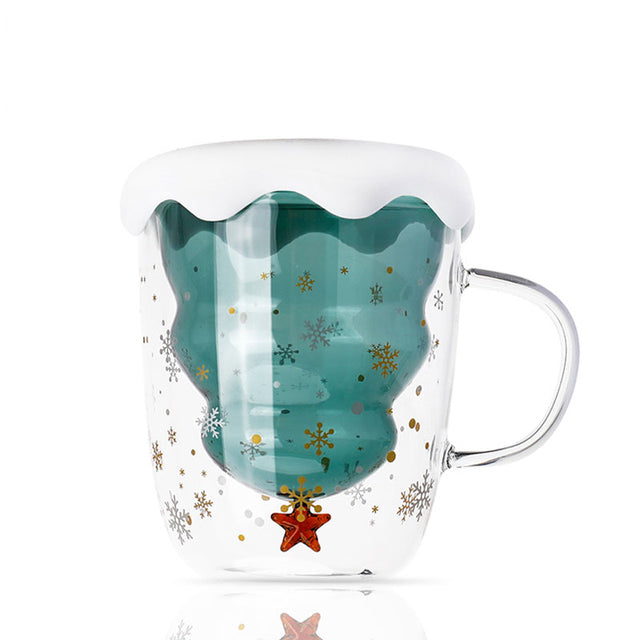 Festive Holiday Insulated Coffee Mugs