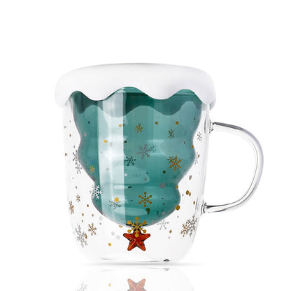 Festive Holiday Insulated Coffee Mugs