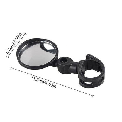 2 Pack Bike Handlebar Rear View Mirrors