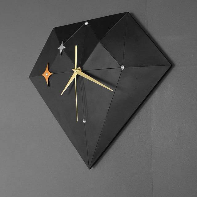 Simple Modern Star Shaped Wall Clock