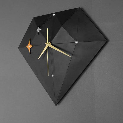 Simple Modern Star Shaped Wall Clock
