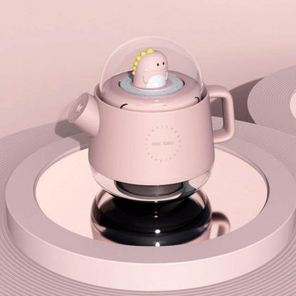 Colorful LED Teapot Air Humidifier Night Lamp