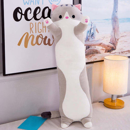 Adorable Kitten Cuddly Plush Pillow - Pexav