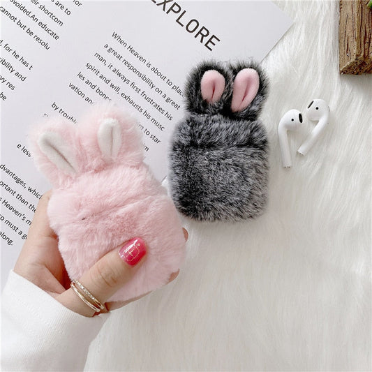 Adorable Bunny Soft AirPods Cover - Pexav
