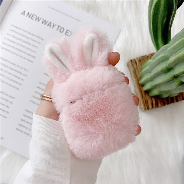 Adorable Bunny Soft AirPods Cover