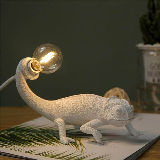 Colorful Reptile Style Table Lamp - Pexav