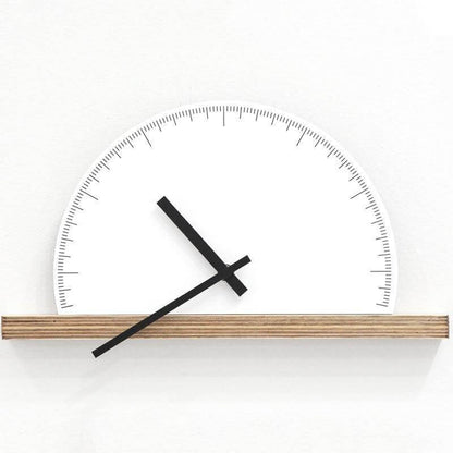 Contemporary Geometric Nordic Style Wall Clock - Pexav