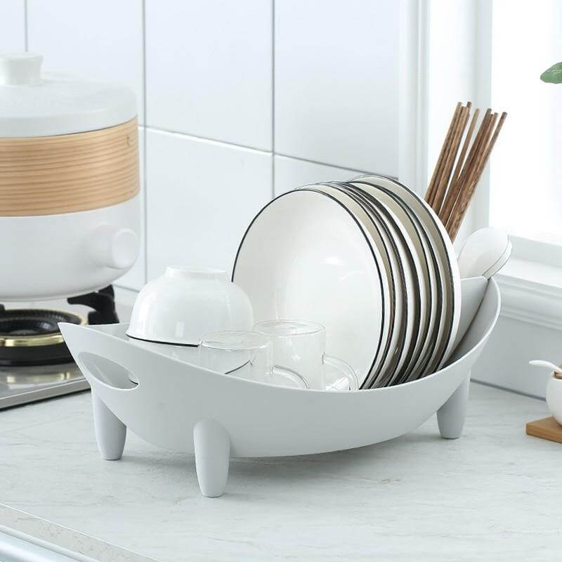 Space Saving Kitchen Dish Holder Rack - Pexav