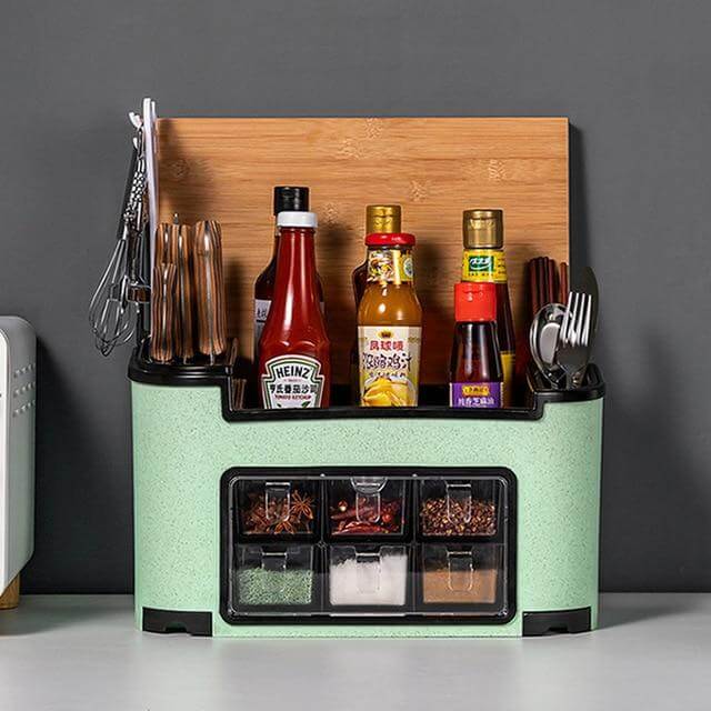 Space Saving Kitchen Organizer Container