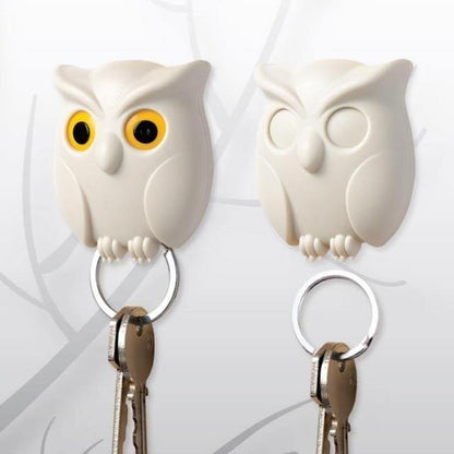Adorable Owl Magnetic Key Hook Holder