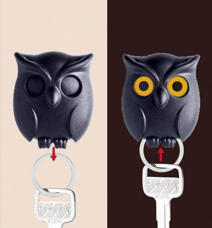 Adorable Owl Magnetic Key Hook Holder