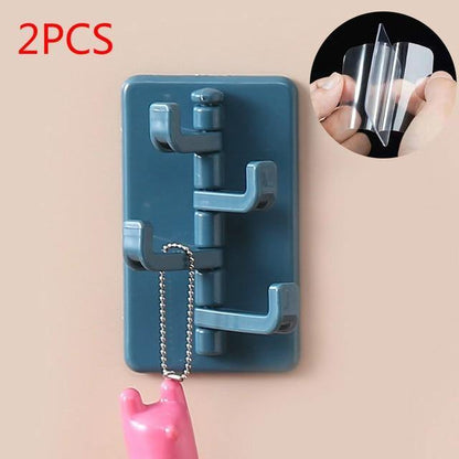 2 Pack Adjustable Desk Paper Clip Holders