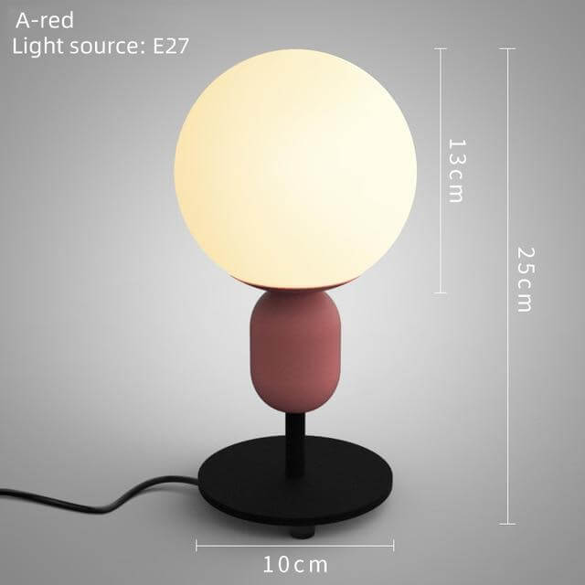 Simple Black Scandinavian Desk Lamp