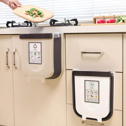 Space Saving Compact Kitchen Trash Bin - Pexav