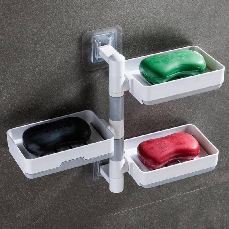 Adjustable Bathroom Soap Dispenser Holder - Pexav