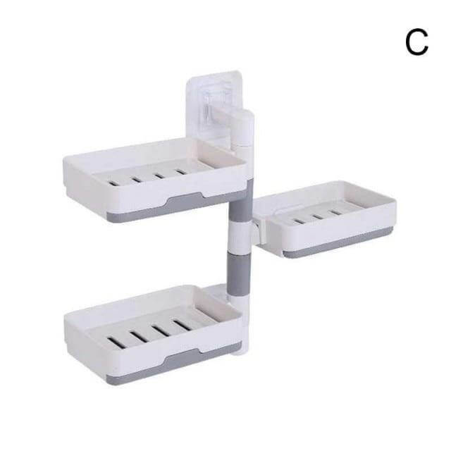 Adjustable Bathroom Soap Dispenser Holder