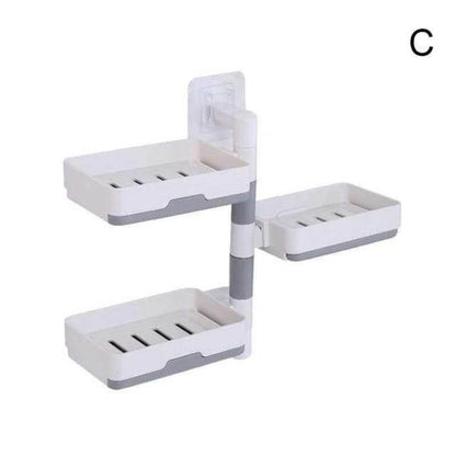 Adjustable Bathroom Soap Dispenser Holder