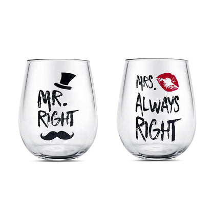 Romantic His Hers Coffee Mugs