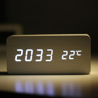 Smart LED Voice Controlled Wake Up Clock - Pexav