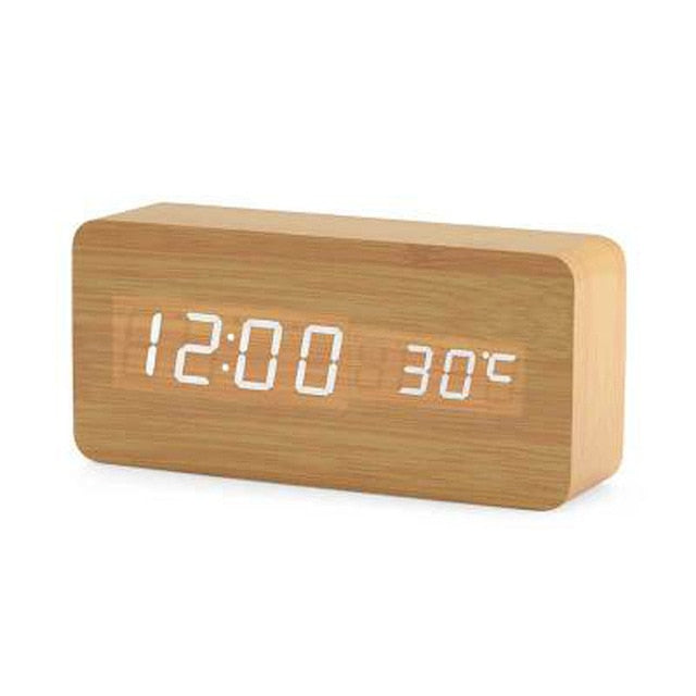 Smart LED Voice Controlled Wake Up Clock