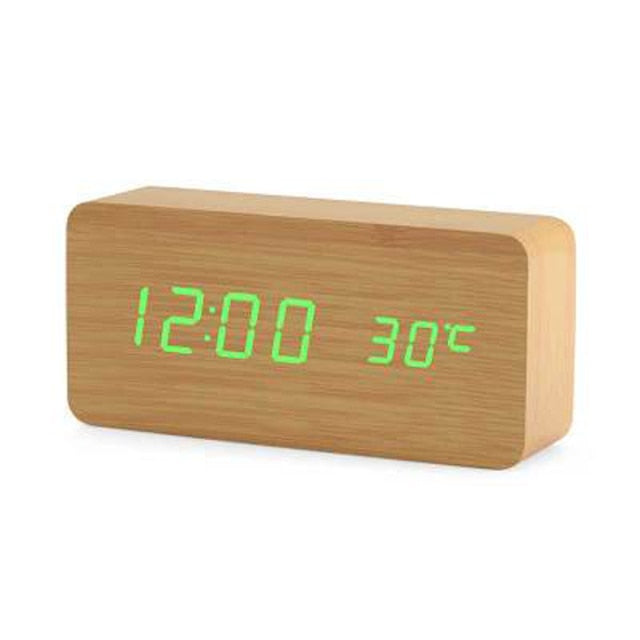 Smart LED Voice Controlled Wake Up Clock