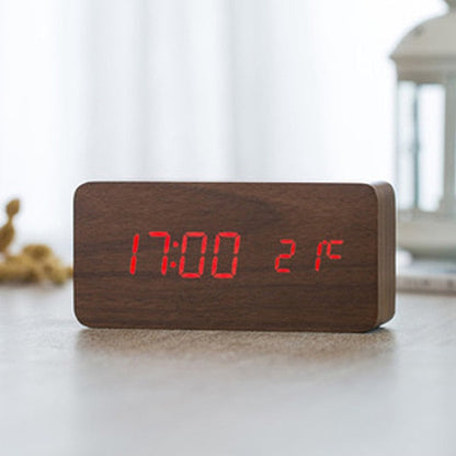 Smart LED Voice Controlled Wake Up Clock