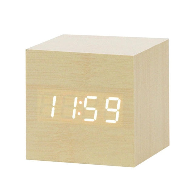 Smart LED Voice Controlled Wake Up Clock