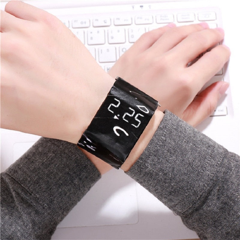 Waterproof LED Paper Wrist Watch - Pexav