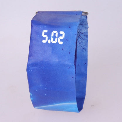 Waterproof LED Paper Wrist Watch