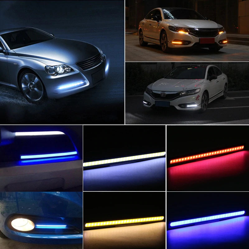 Bright LED Car Fog Lamps Waterproof Exterior - Pexav