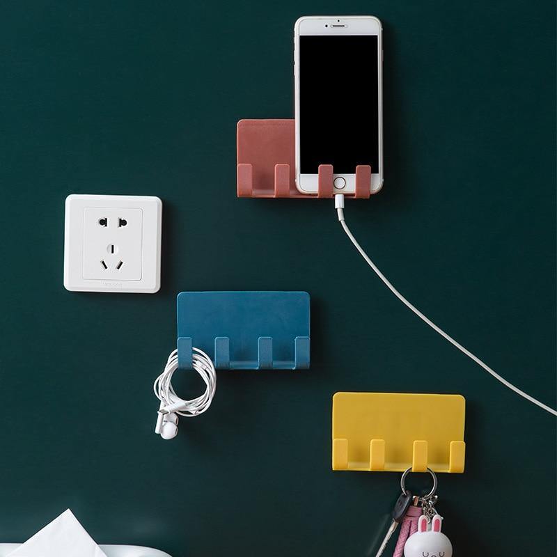 Colorful Desk Cable Management Phone Stand - Pexav