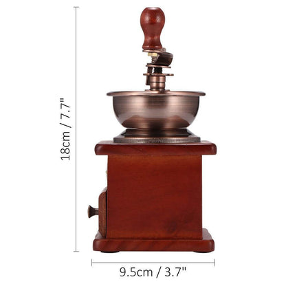Classic Hand Crank Coffee Mill