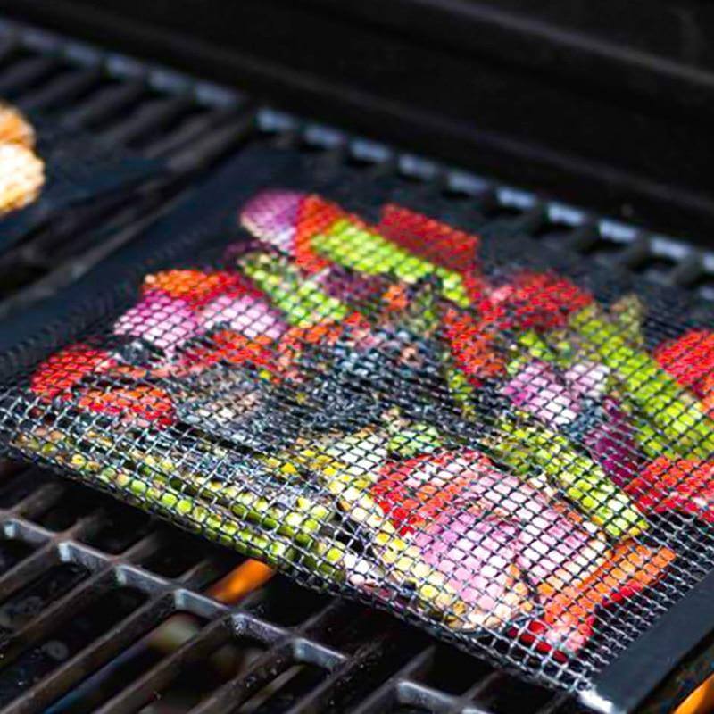 Easy Clean Grill Barbecue Mesh Mat - Pexav