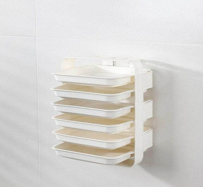 Foldable Compact Kitchen Storage Rack