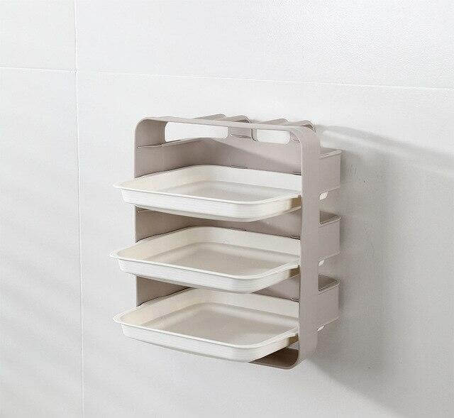 Foldable Compact Kitchen Storage Rack