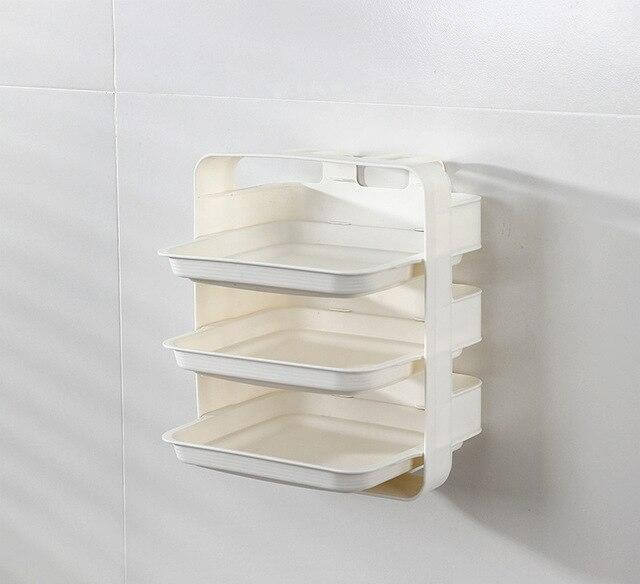 Foldable Compact Kitchen Storage Rack