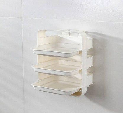 Foldable Compact Kitchen Storage Rack