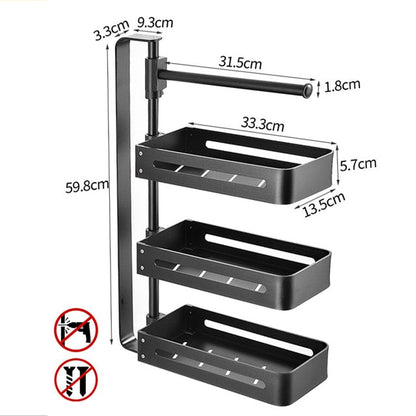 Space Saving 360 Spin Kitchen Storage Rack
