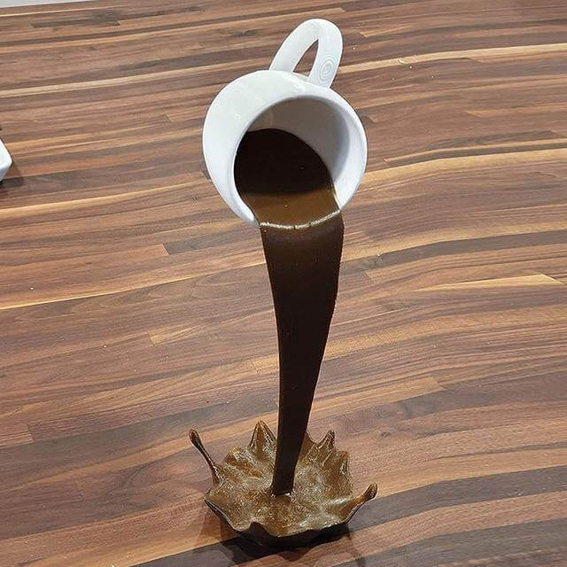 Unique Spill Proof Coffee Cup Decoration