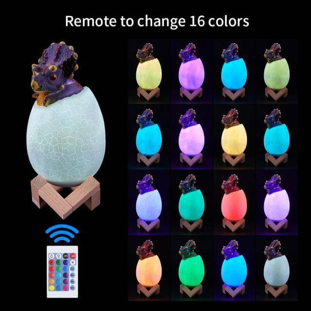 Fun Kids Nightlight Table Lamp with Color Changing Effect