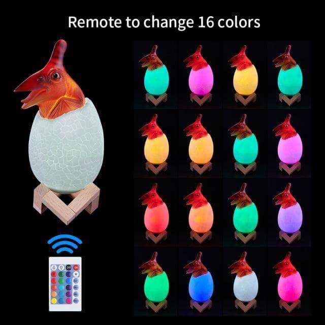 Fun Kids Nightlight Table Lamp with Color Changing Effect