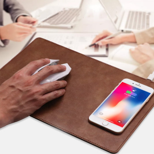 Wireless Charging Desk Mouse Pad - Pexav