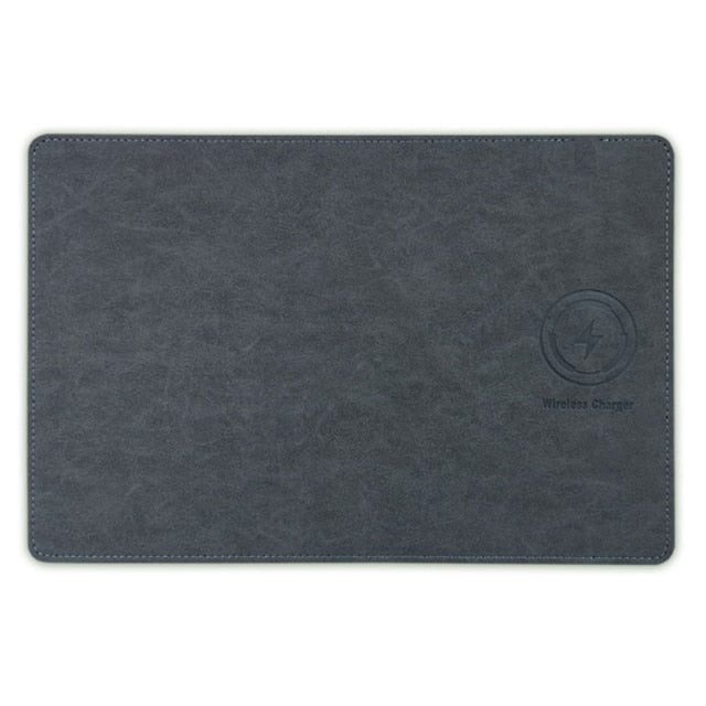 Wireless Charging Desk Mouse Pad