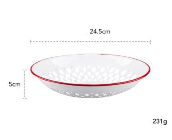 Compact Kitchen Veggie Drainer Tray