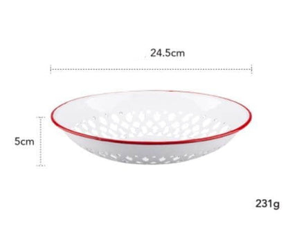 Compact Kitchen Veggie Drainer Tray