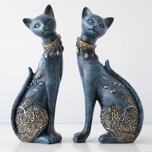 Adorable Mini Cat Decor Figurines